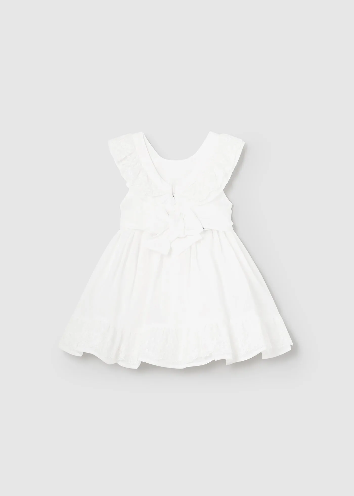 1903 - Dress for baby girl - White