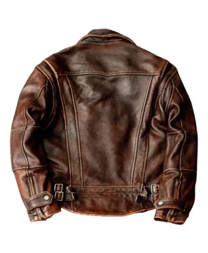 Adventure Bound Brown Leather Jacket - William Jacket