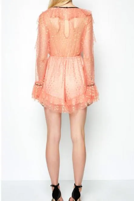 ----Alice McCall   ----Get It Girl Playsuit Rose ---