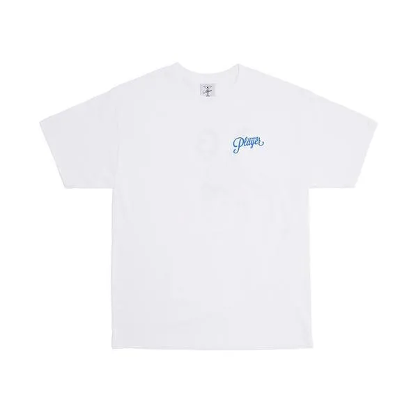 Alltimers Pilskin Player T-Shirt White (Back Print)