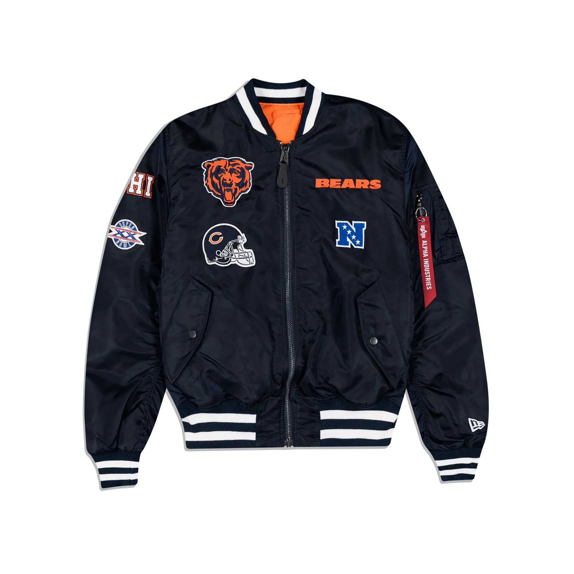 Alpha Industries X Chicago Bears MA-1 Bomber Jacket