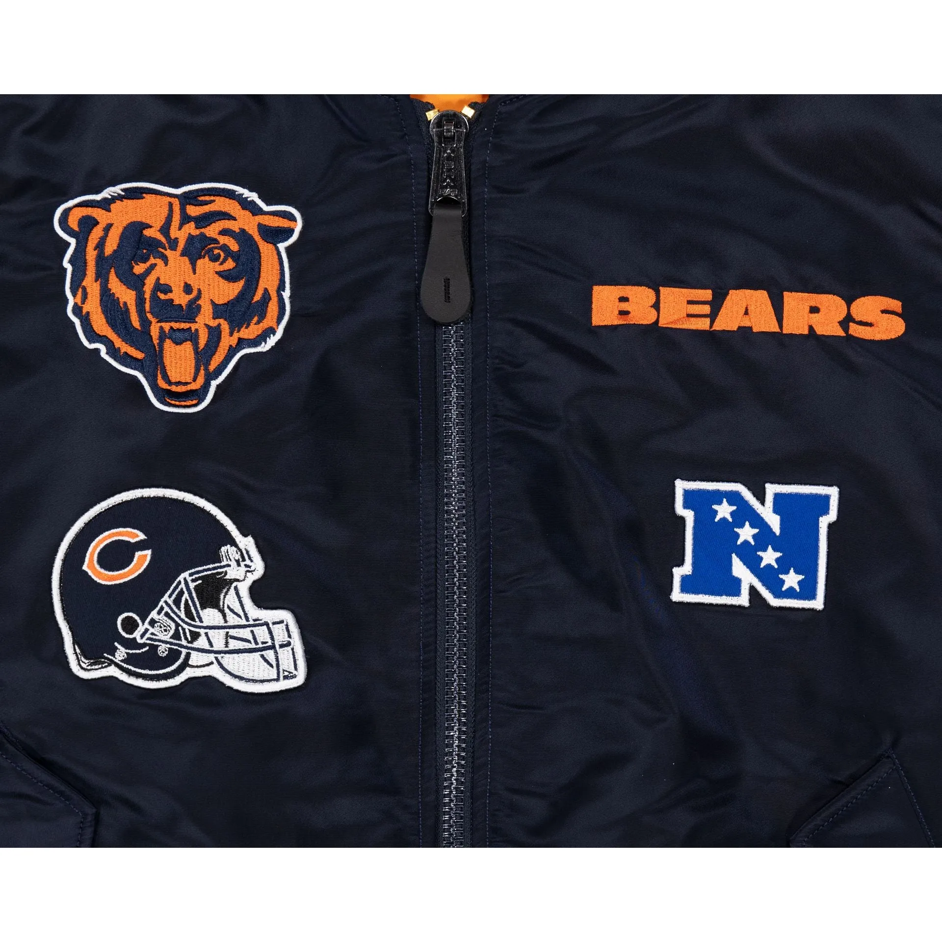 Alpha Industries X Chicago Bears MA-1 Bomber Jacket