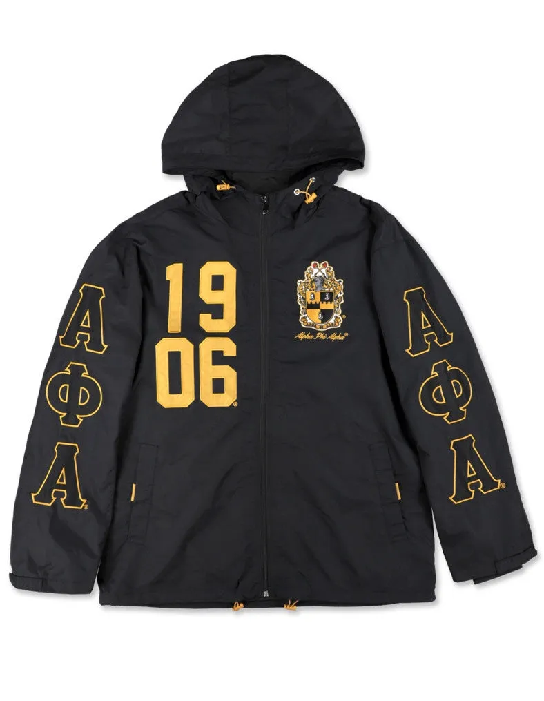 Alpha Zippered Windbreaker