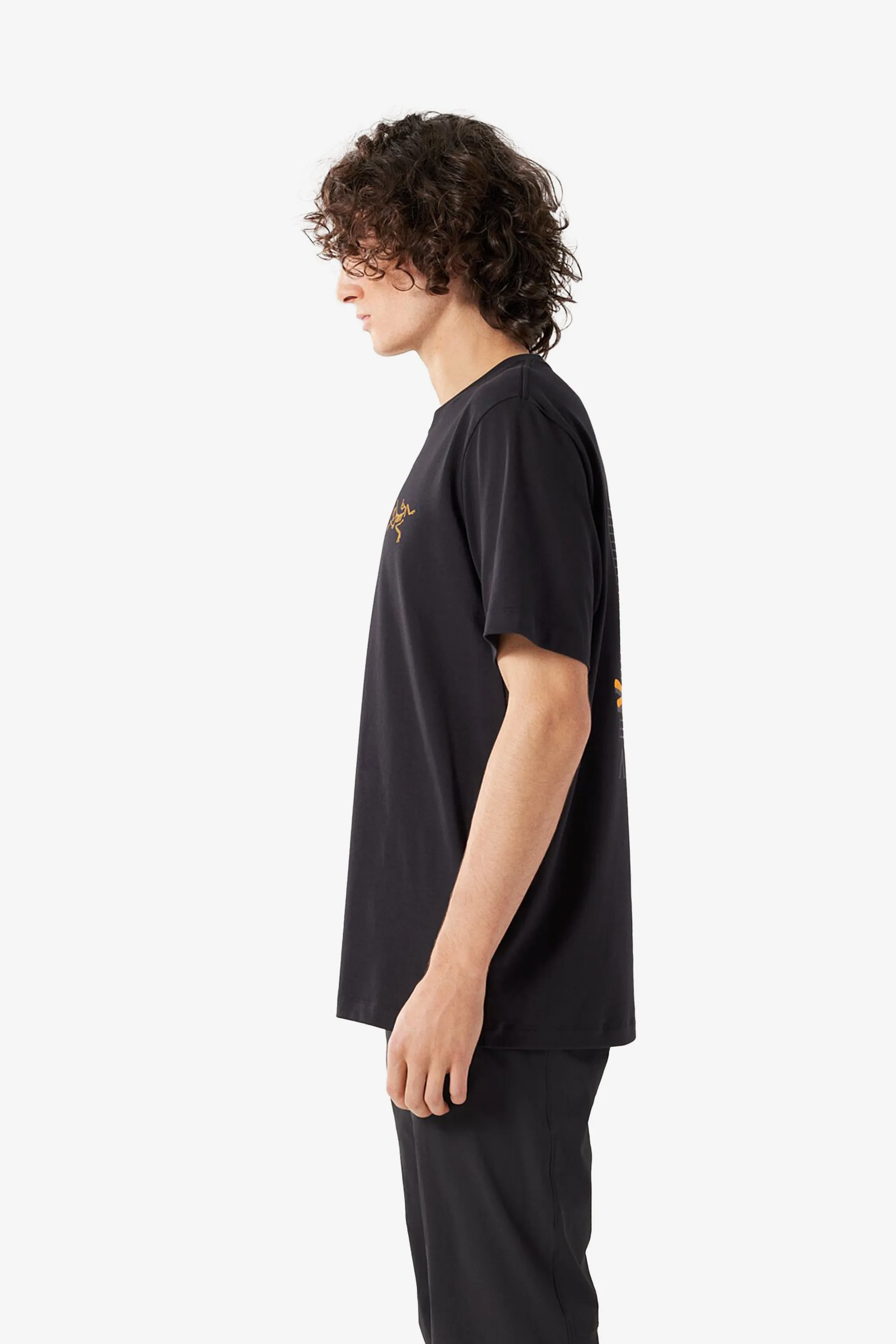 Arc'teryx Men's Arc'Multi Bird Logo SS in Black