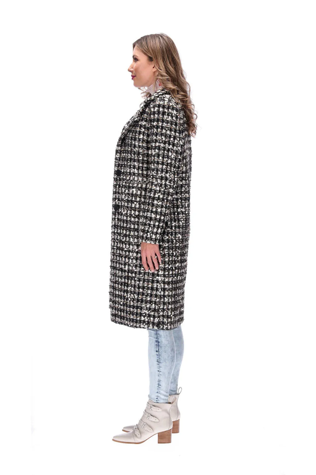 Augustine Harriet Sequin Coat