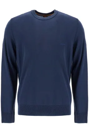 avac wool blend pullover 50501762 OPEN BLUE