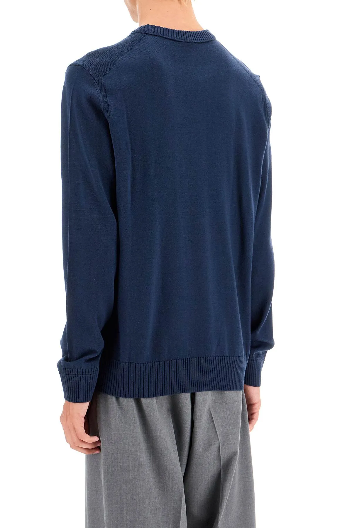 avac wool blend pullover 50501762 OPEN BLUE