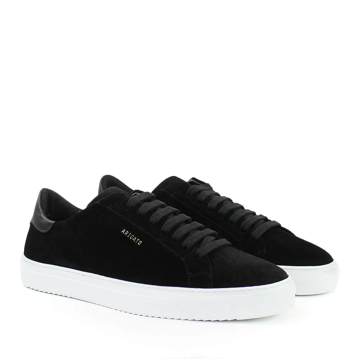 Axel Arigato - Clean 90 Suede Trainers in Black