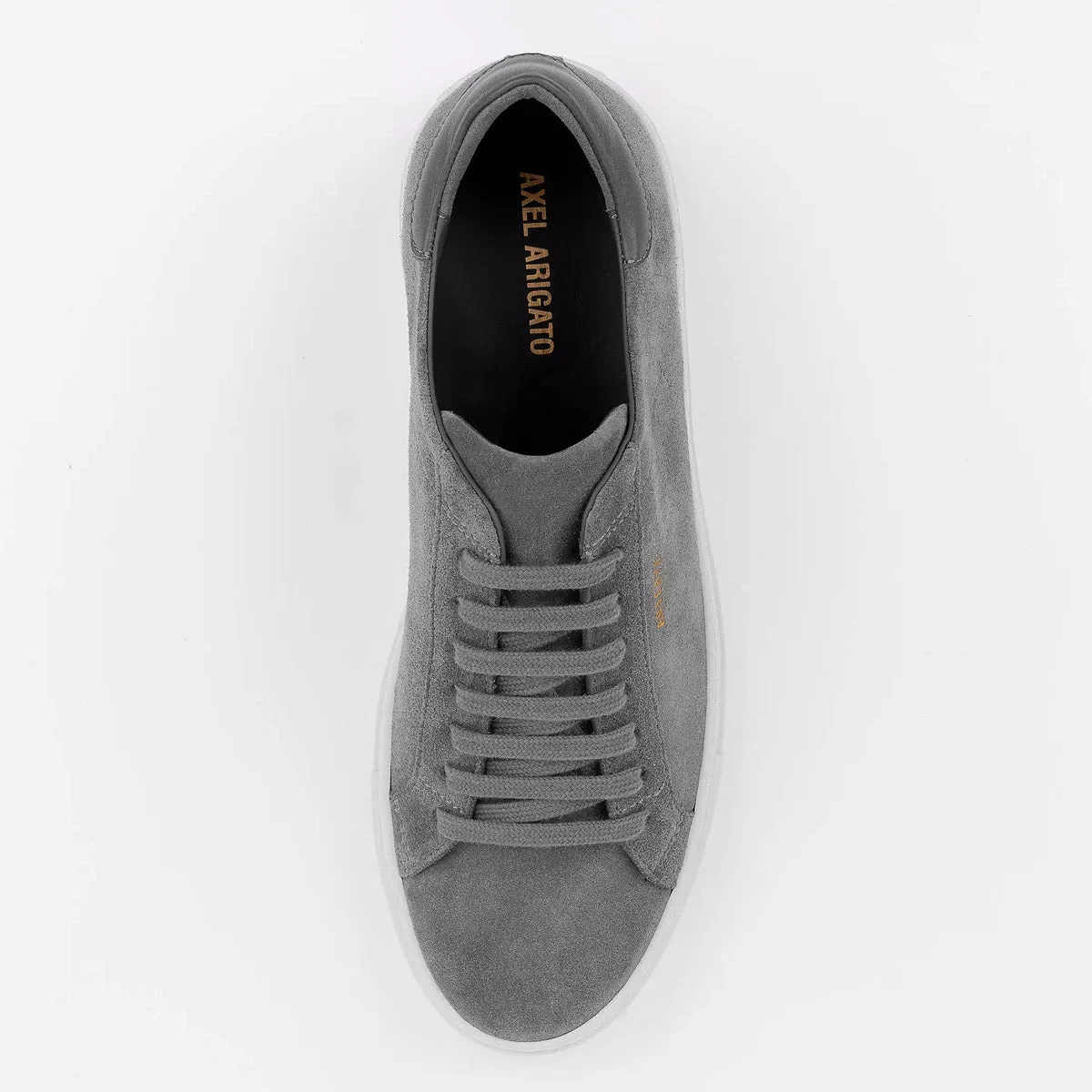 Axel Arigato - Clean 90 Suede Trainers in Grey