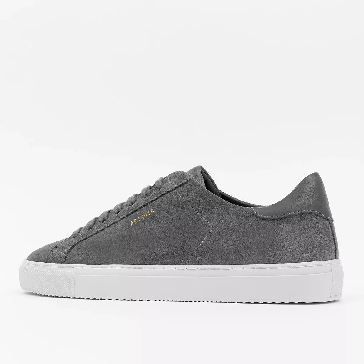 Axel Arigato - Clean 90 Suede Trainers in Grey