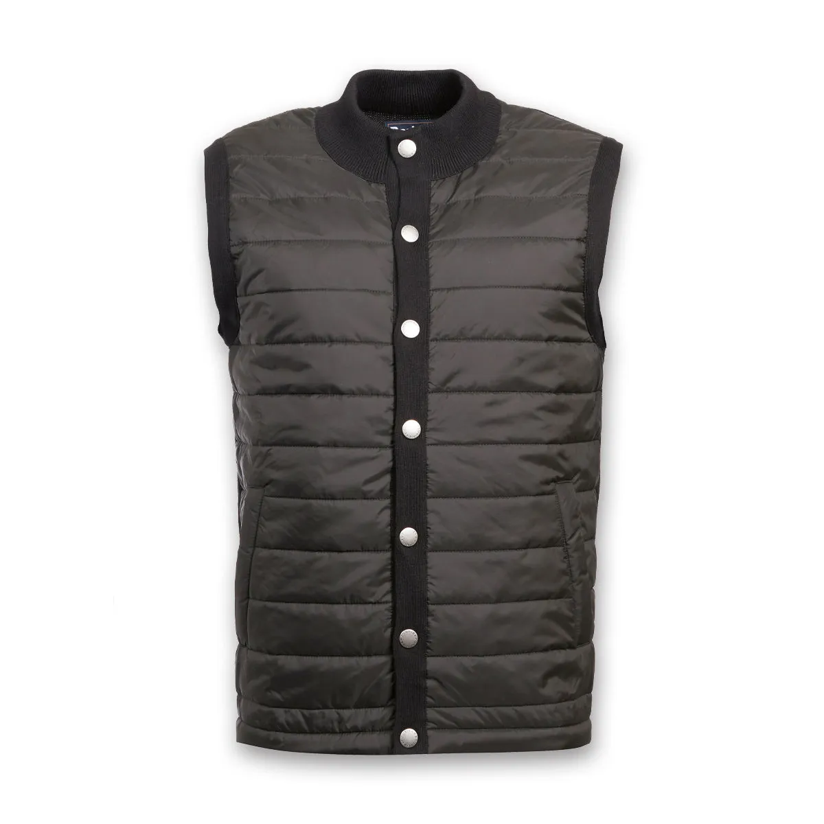 Barbour - Essential Knit Back Gilet in Black