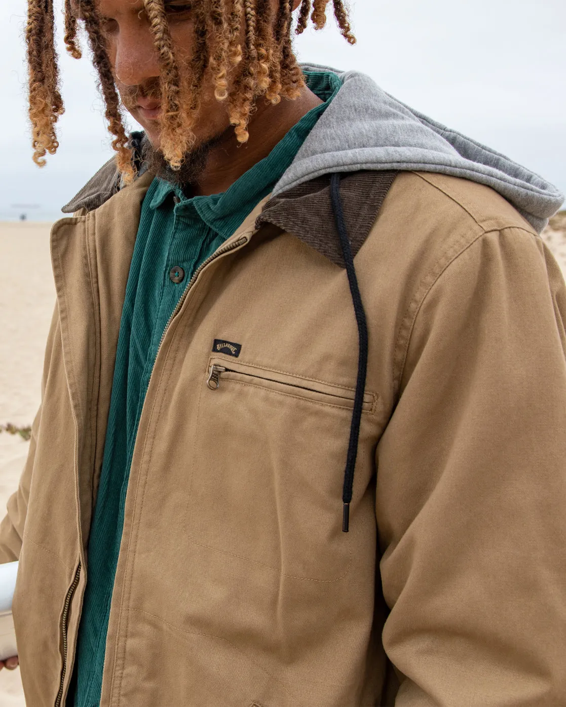 Barlow Hooded Jacket - Clay