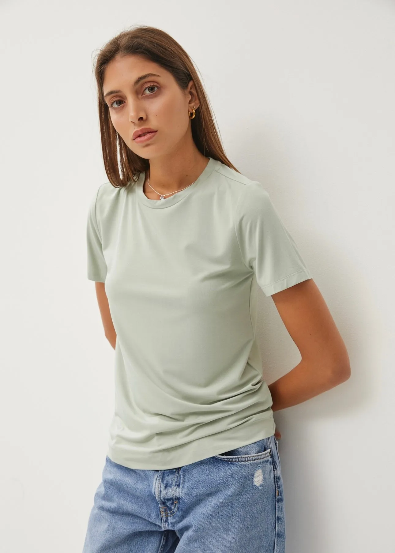 Basic Bamboo Crew Neck Tees - 5 Colors!