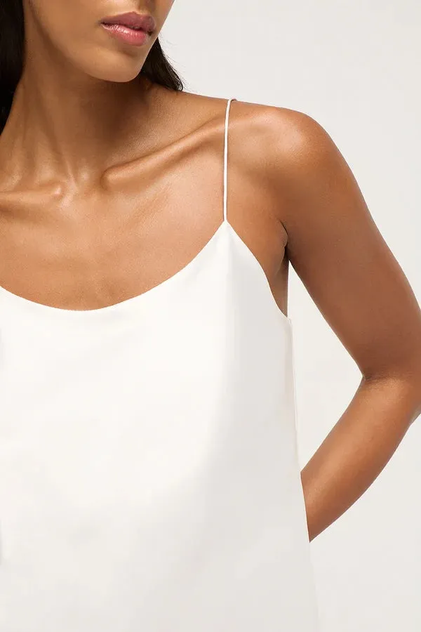 Bias Camisole White