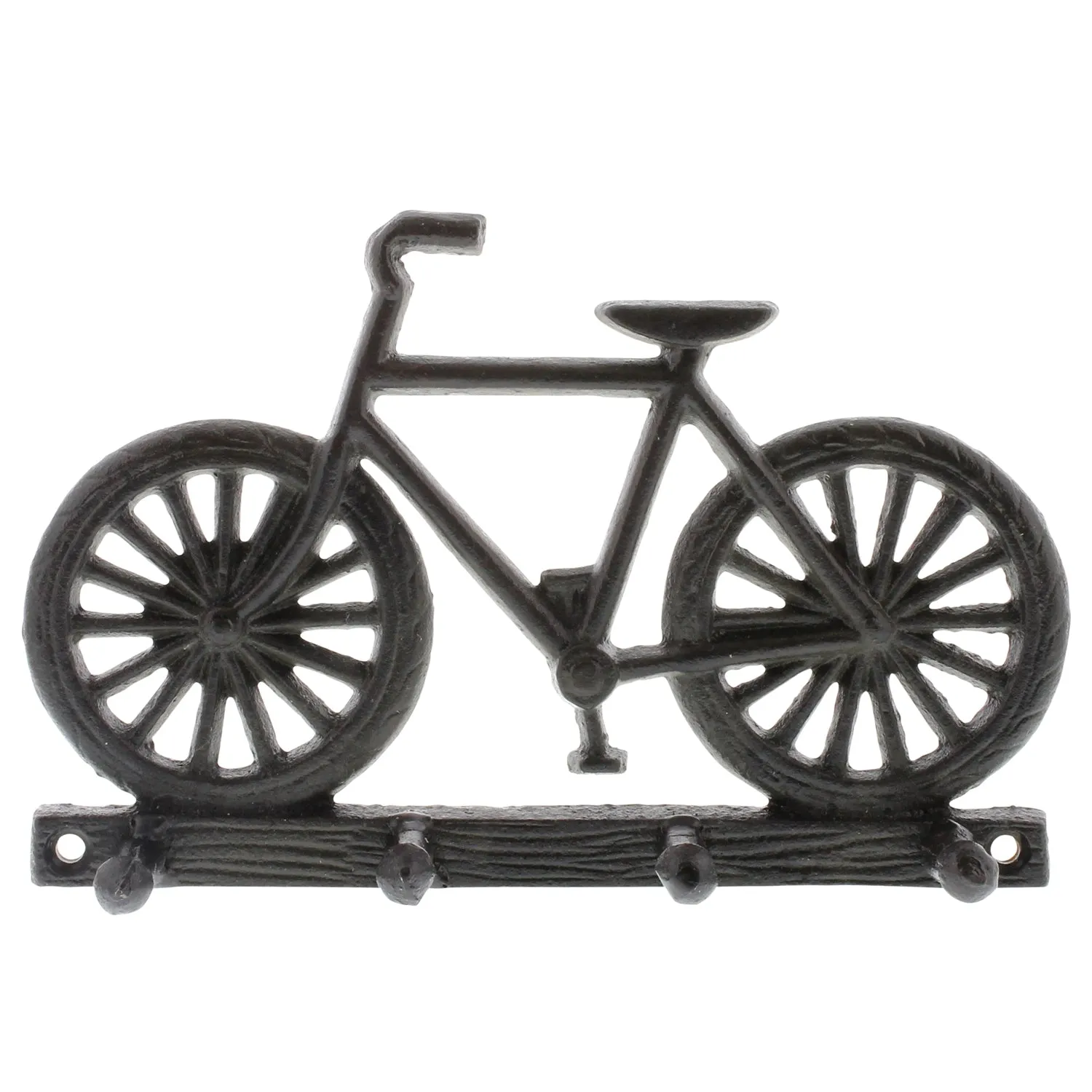 Bicycle Wall Hook - Cast Iron - Black