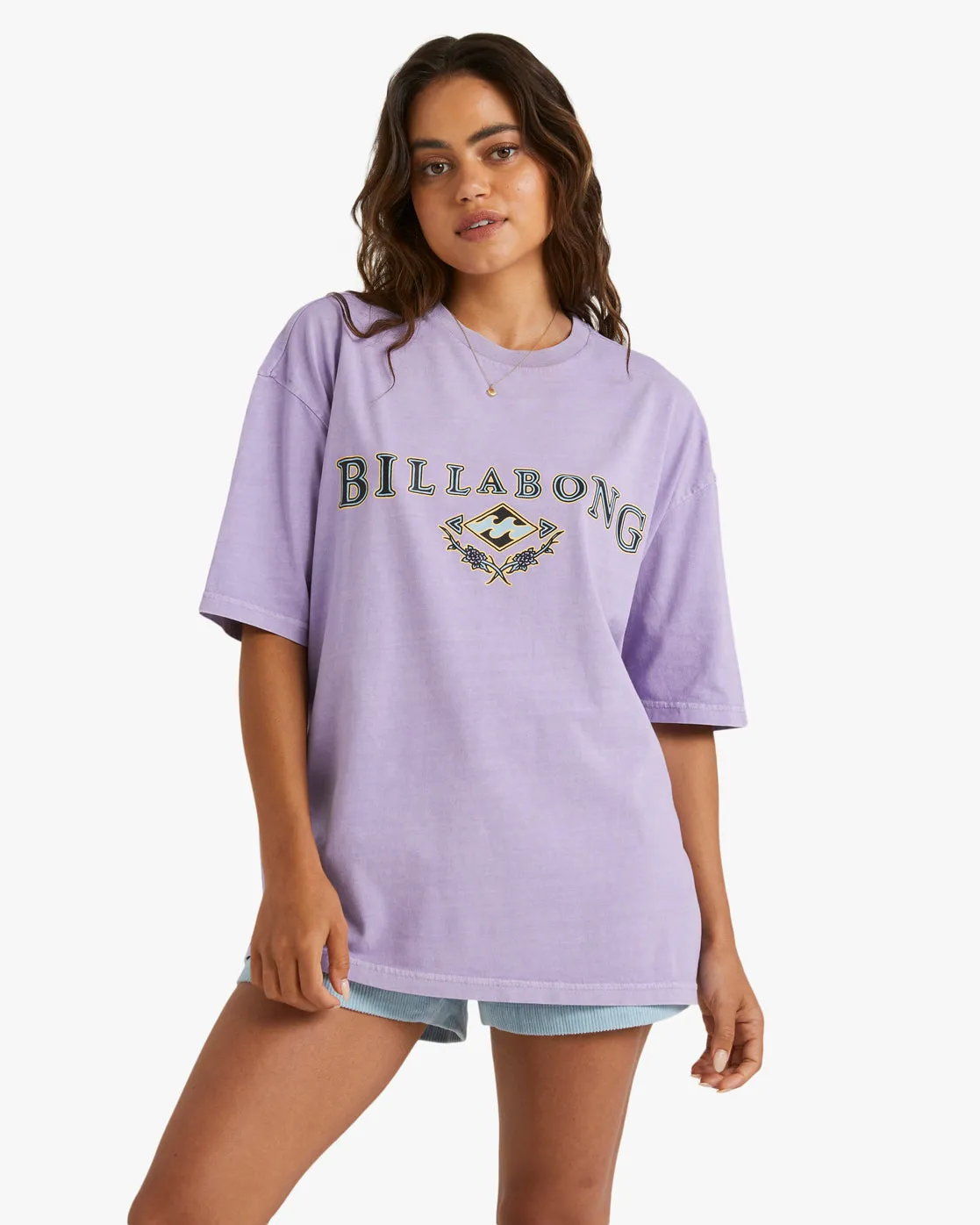 Billabong Lilac Throwback Tee