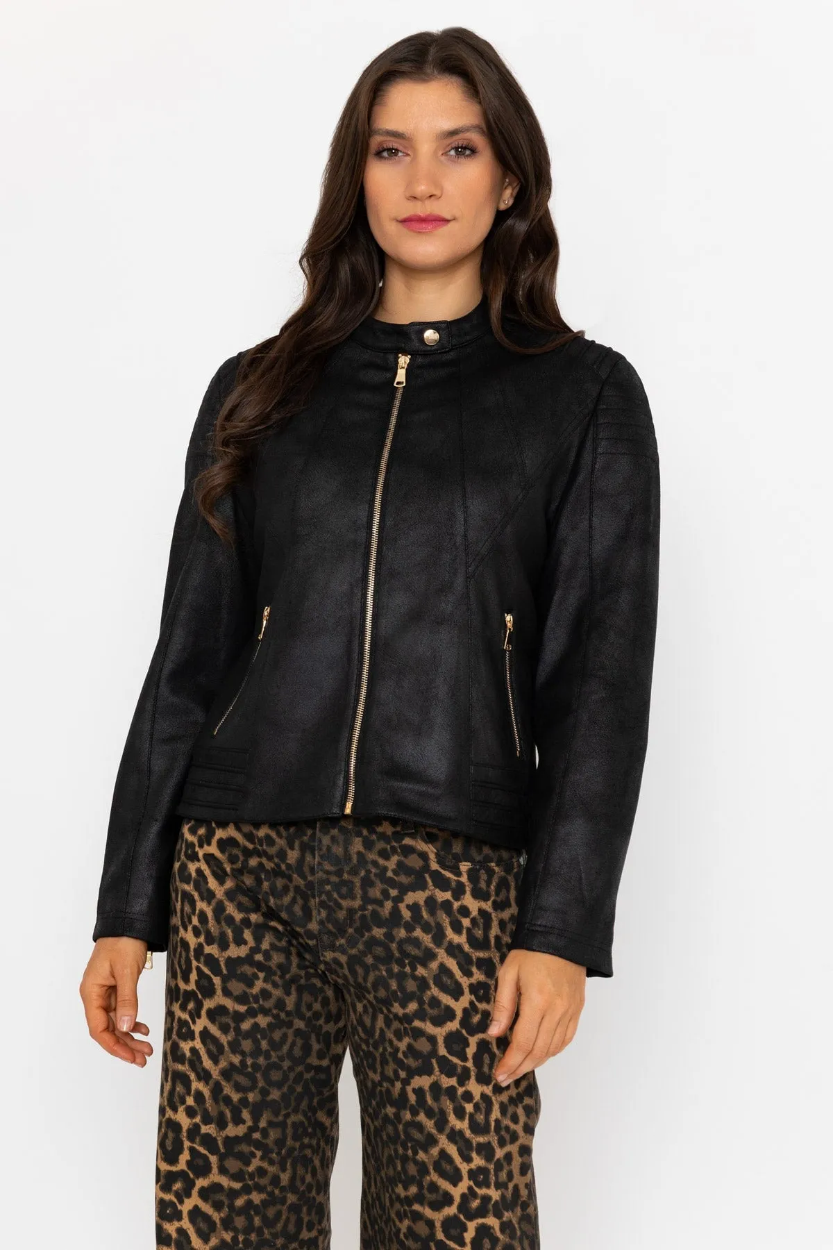 Black Suedette Jacket