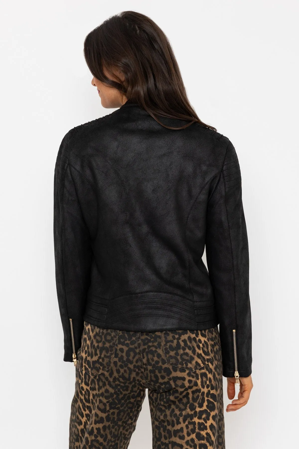 Black Suedette Jacket