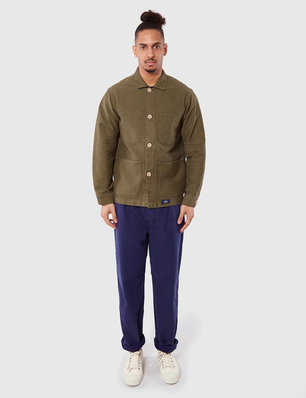 Bleu De Paname Veste De Comptoir Jacket - Military Green