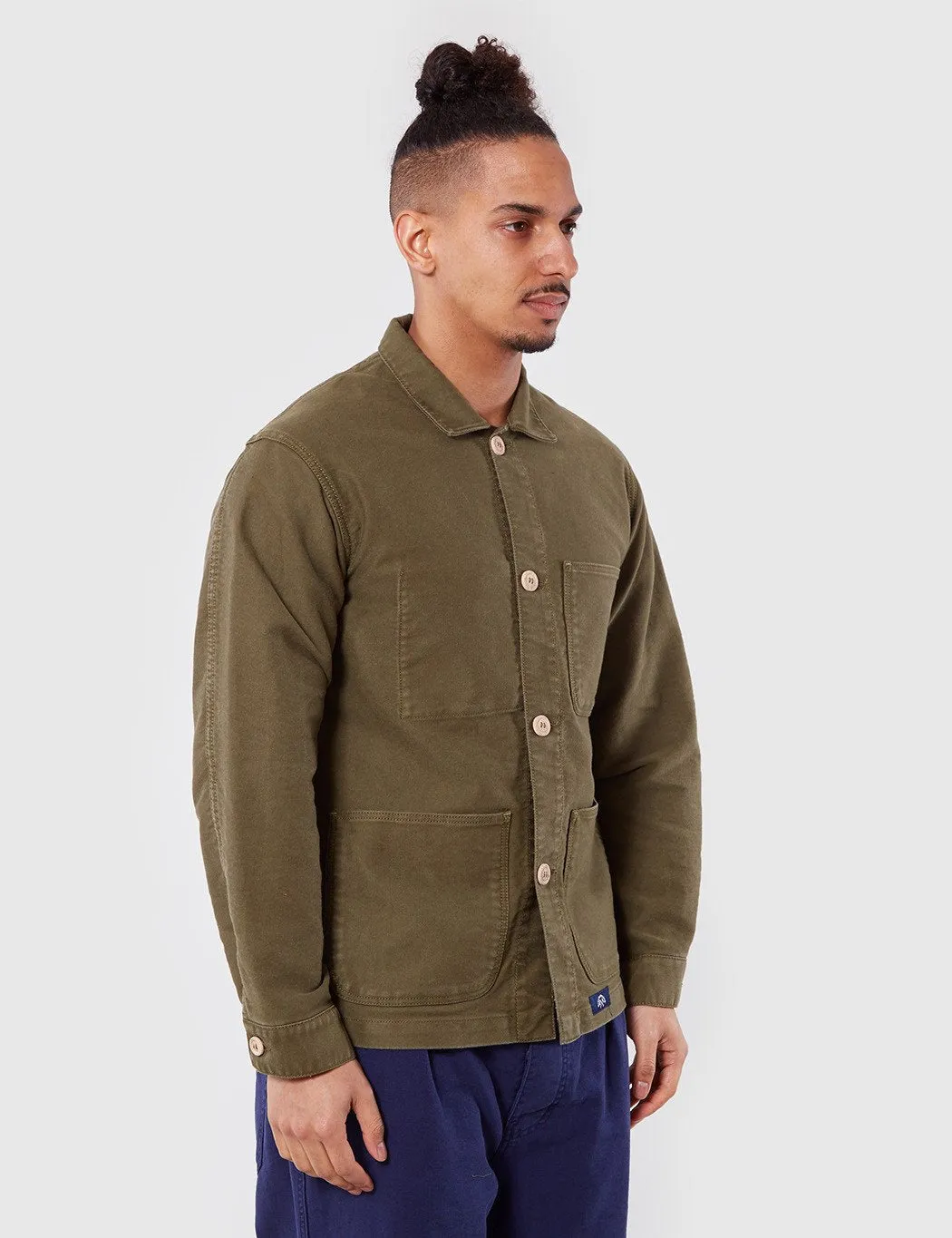 Bleu De Paname Veste De Comptoir Jacket - Military Green