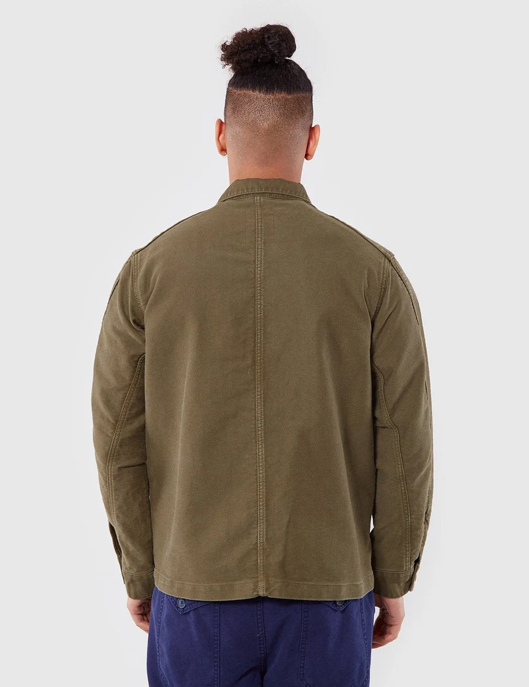 Bleu De Paname Veste De Comptoir Jacket - Military Green