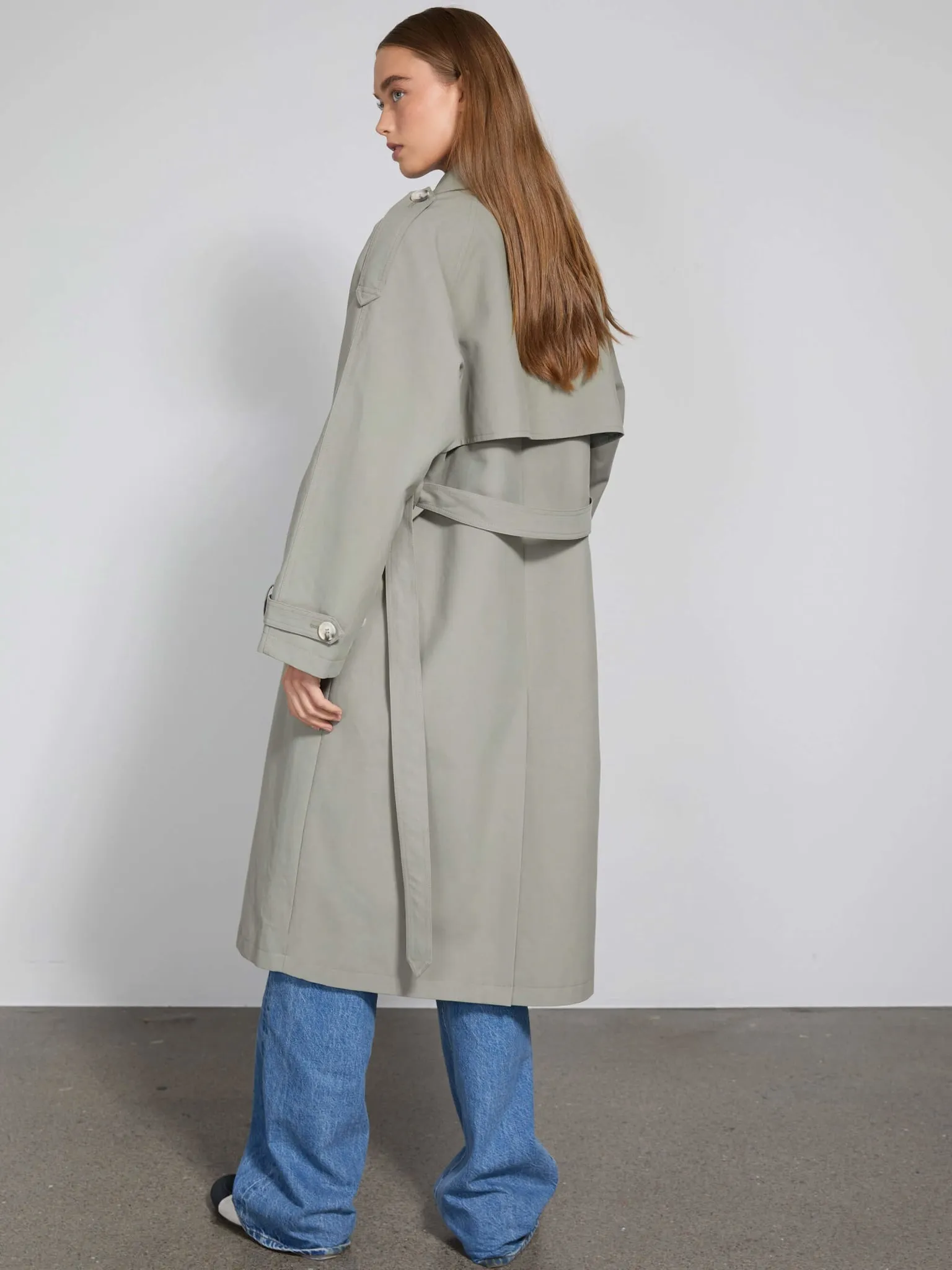 BOBBY CANVAS COAT - GREY