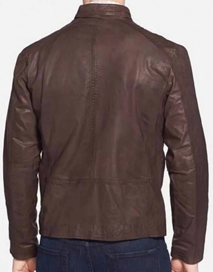 Brown Captain America Civil War Steve Rogers Jacket - UJackets