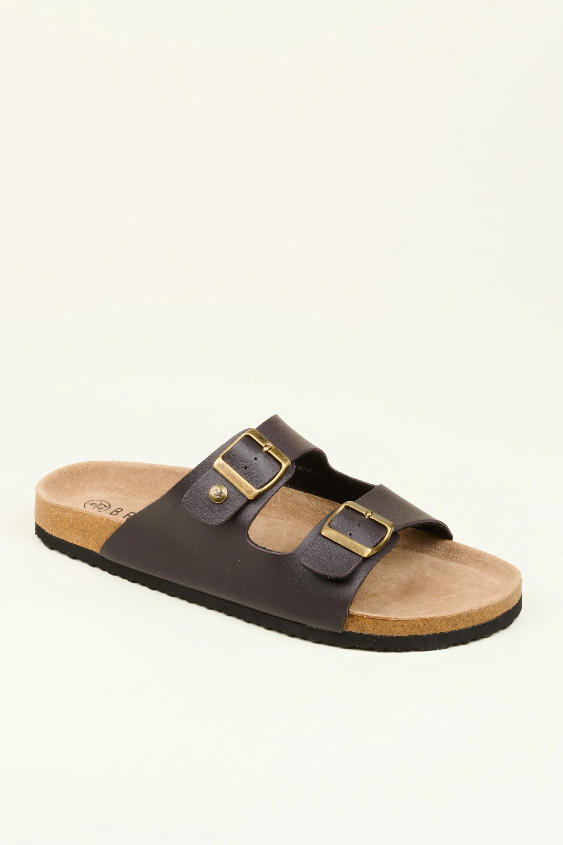 Brown Two Strap Sandal