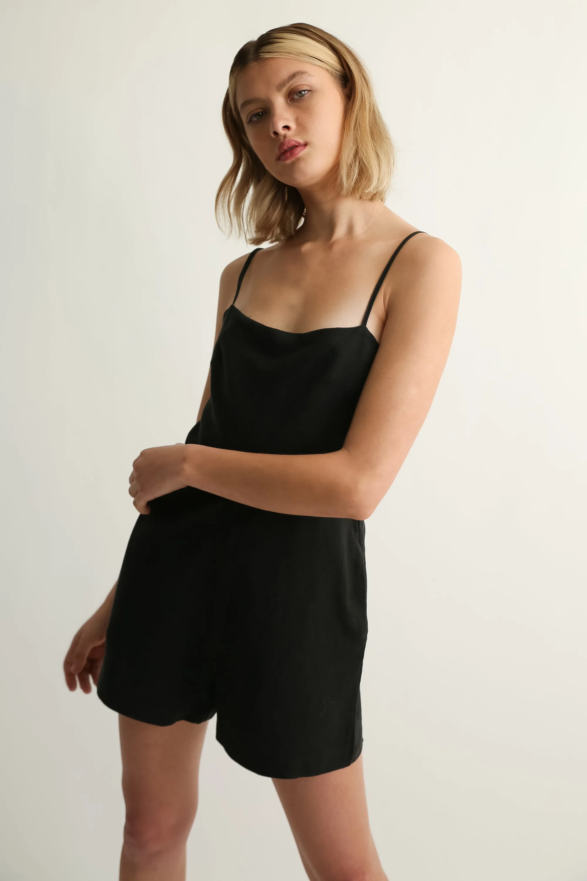 Camisole Linen Playsuit