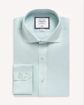 Charles Tyrwhitt Slim Fit Classic Twill Shirt Aqua