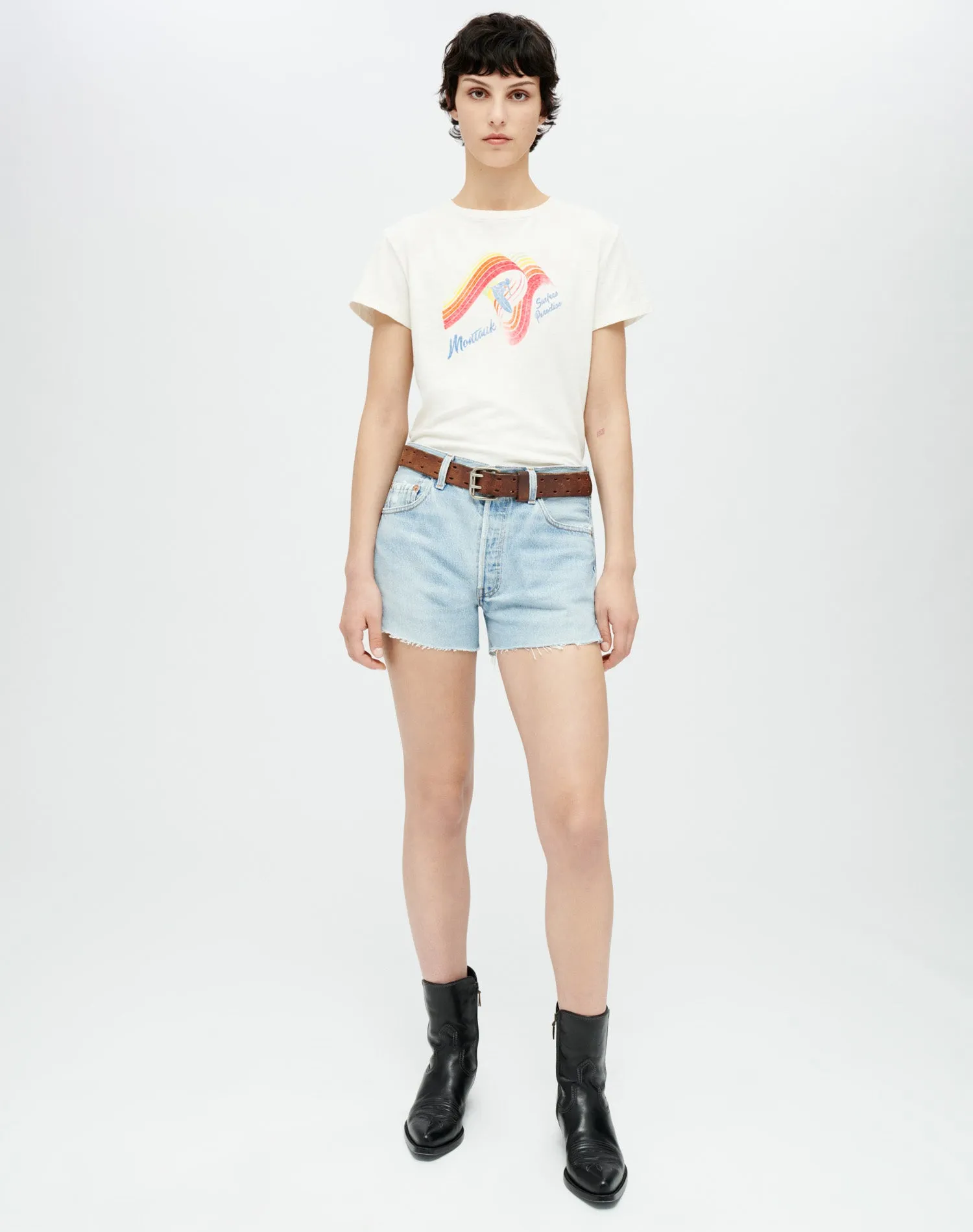 Classic Montauk Tee -  Vintage White