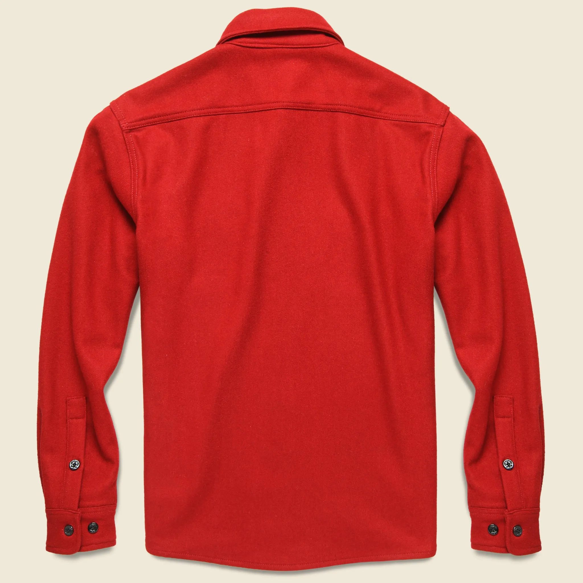 CPO Wool Shirt - Red