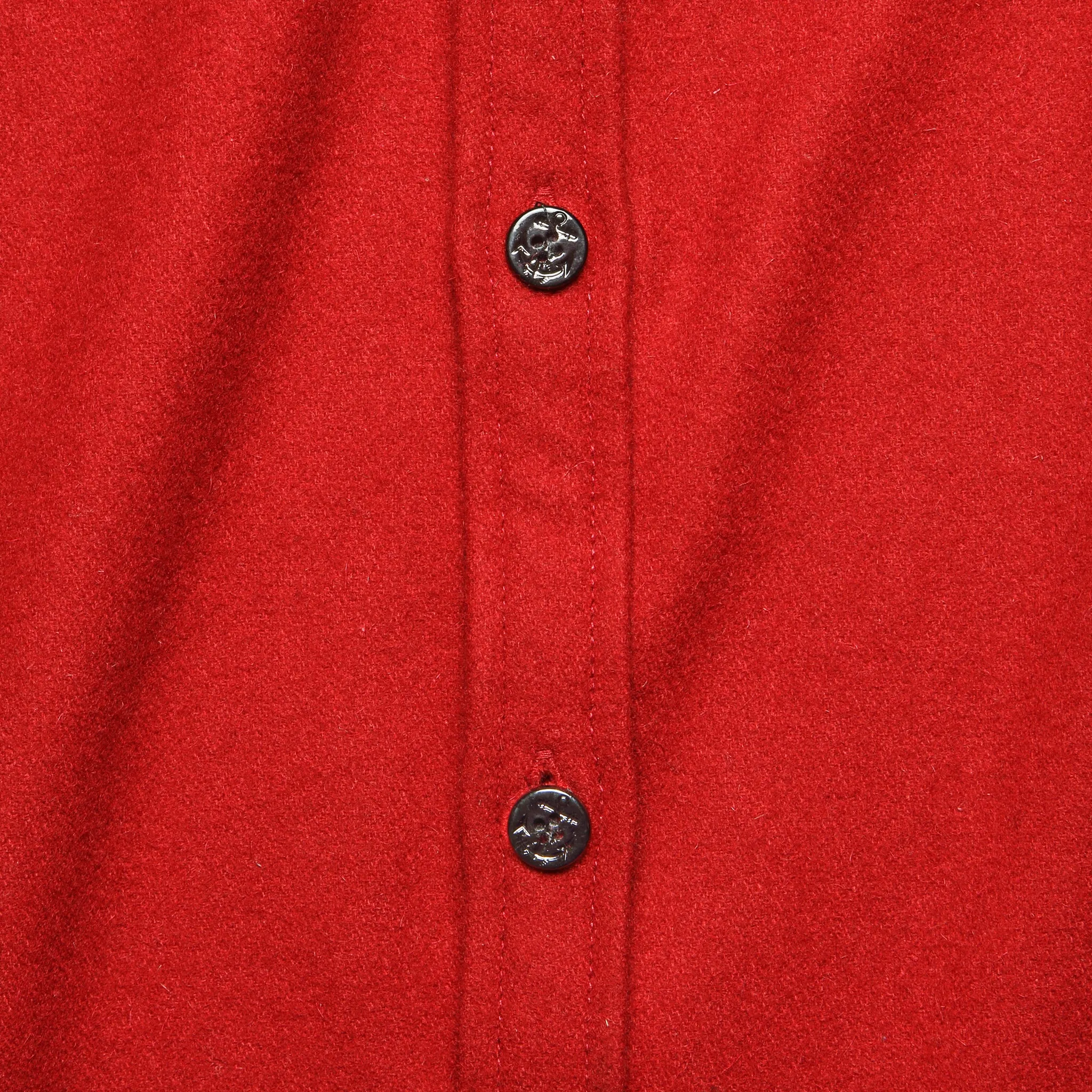 CPO Wool Shirt - Red