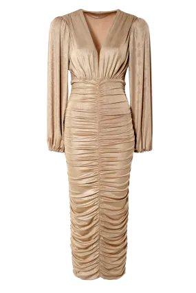 Dress Gloria Gold