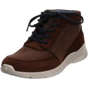 Ecco sneaker high for men brown