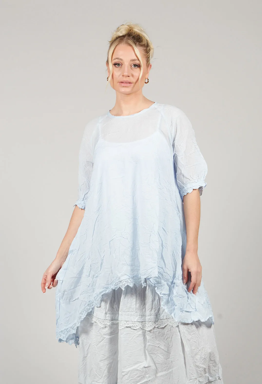 Gerd Blouse in Ice Blue