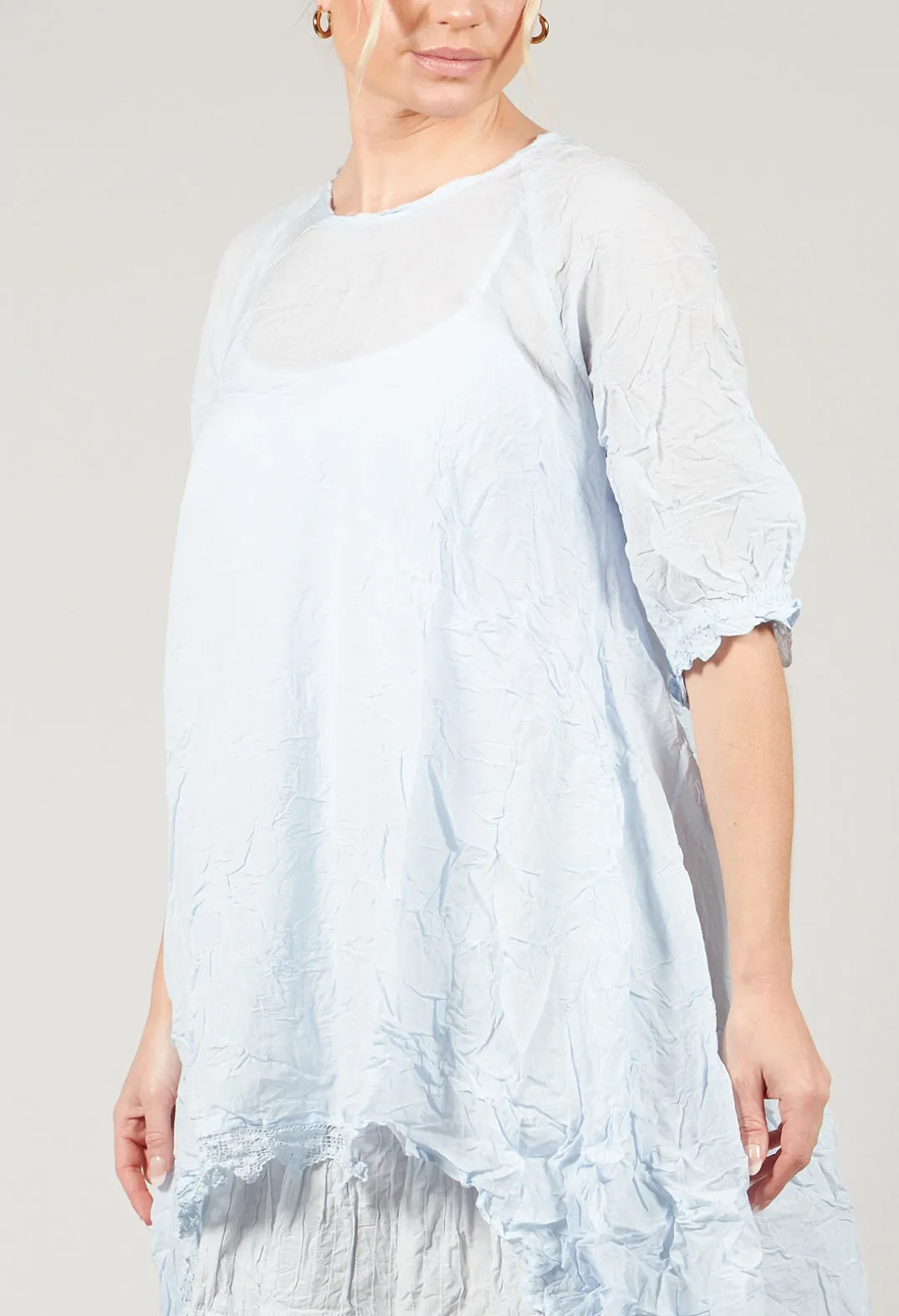 Gerd Blouse in Ice Blue