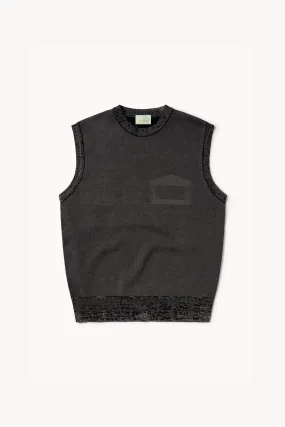 Glitch Temple Knit Vest