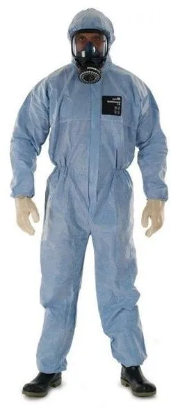 Guardian Safety Microgard® MGFR-111 Disposable Coverall with Hood - Flame Resistant - Blue - XL