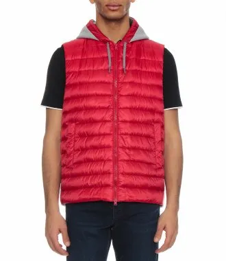 HERNONYLON ULTRALIGHT AND SWEATSHIRT FLEECE WAISTCOAT