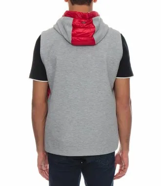 HERNONYLON ULTRALIGHT AND SWEATSHIRT FLEECE WAISTCOAT