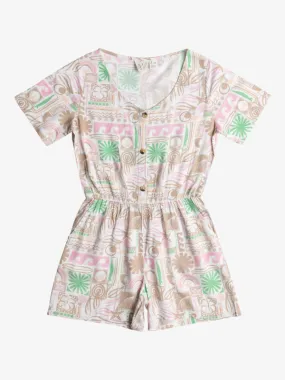 Hey Soul Sister - Short Sleeve Playsuit for Girls 10-16