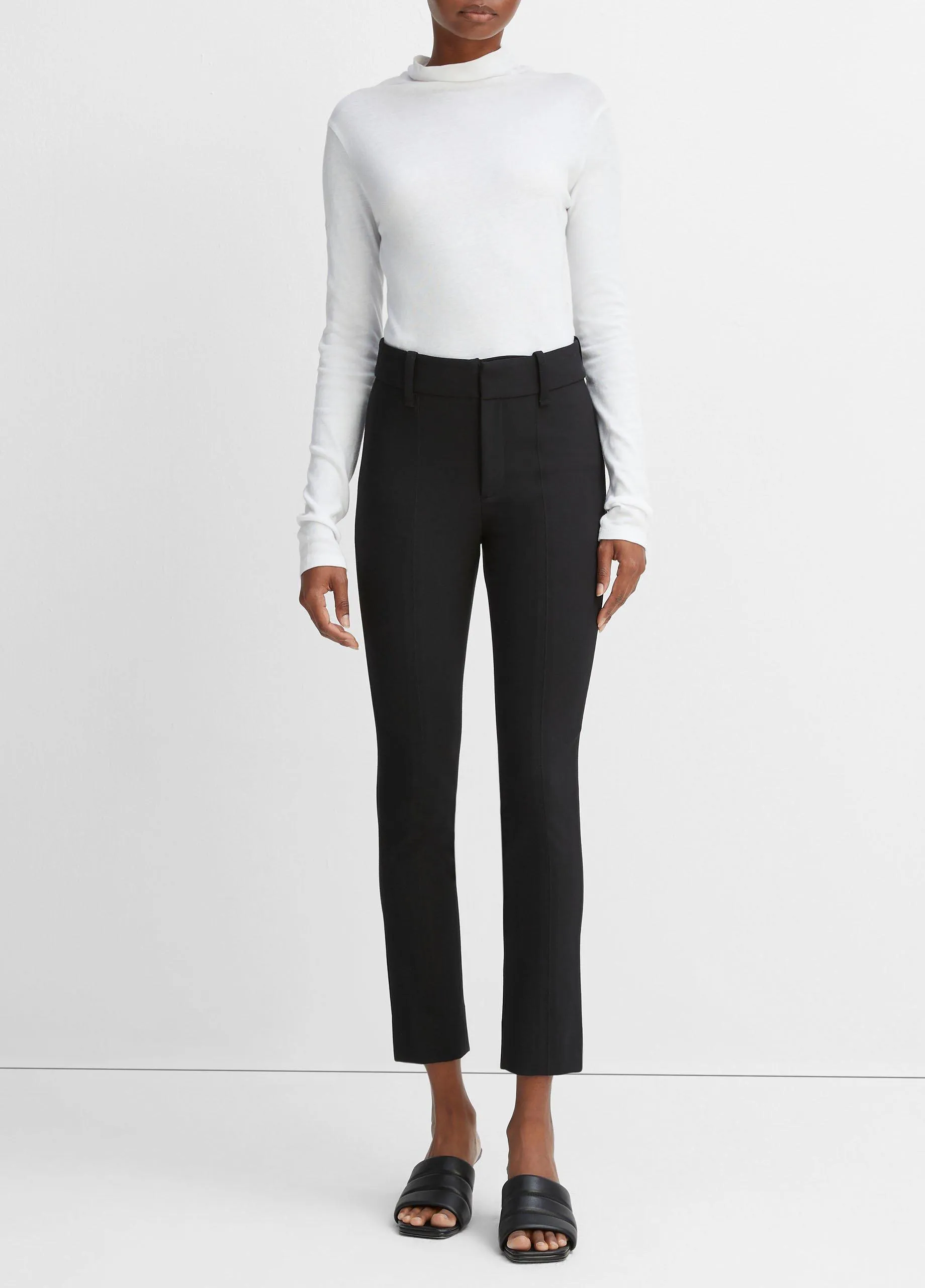 High Rise Cigarette Pant