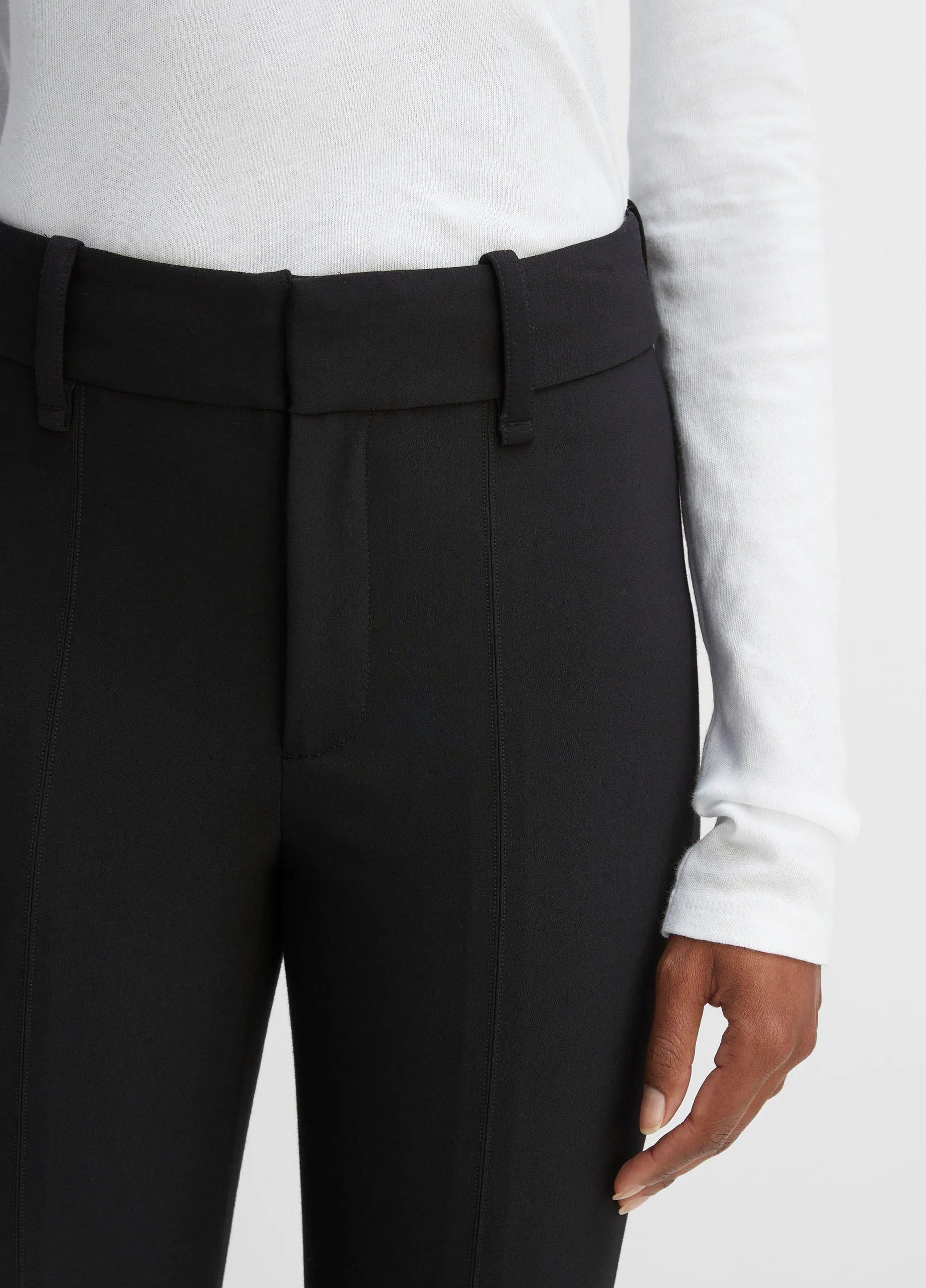 High Rise Cigarette Pant