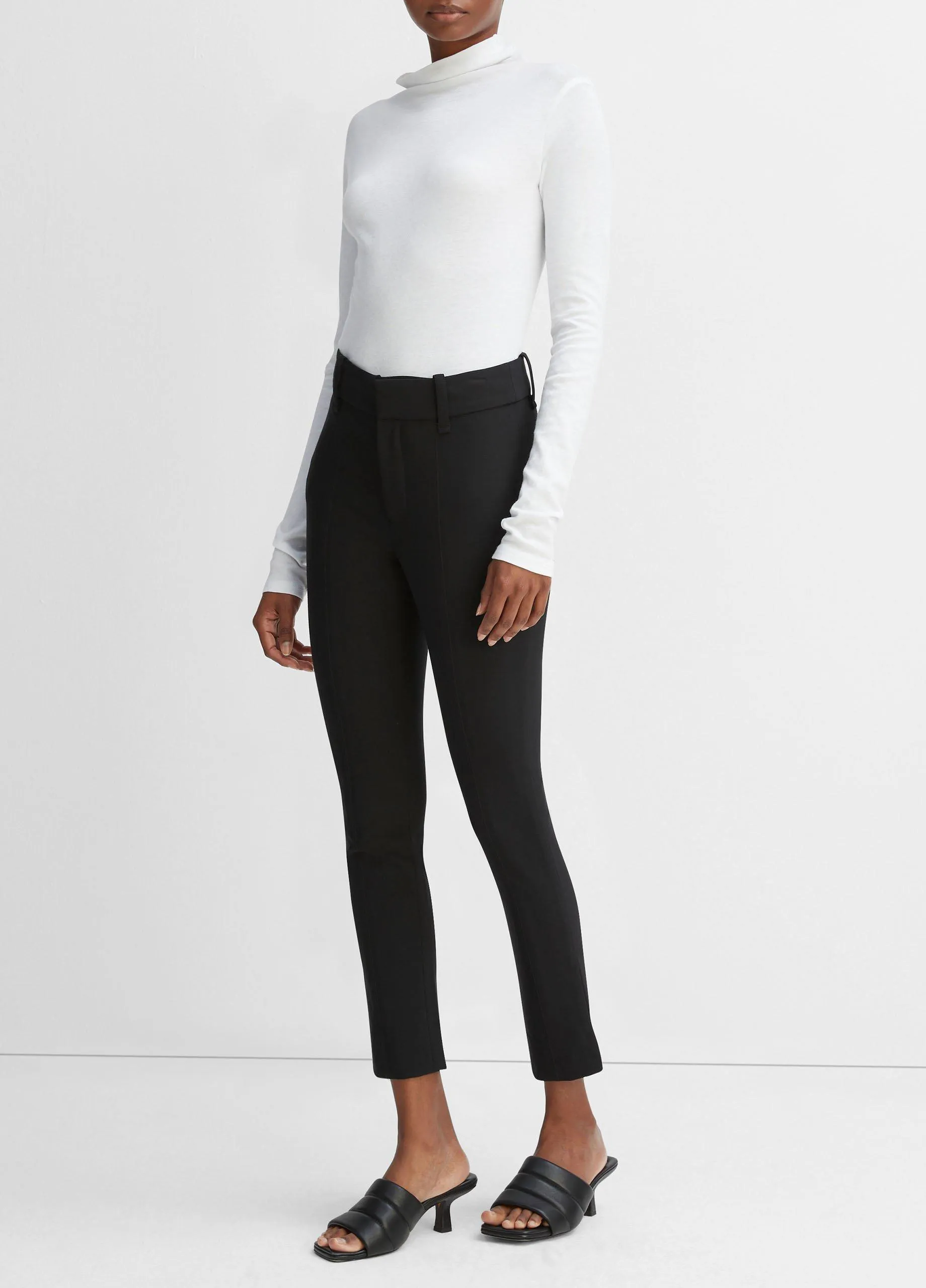 High Rise Cigarette Pant