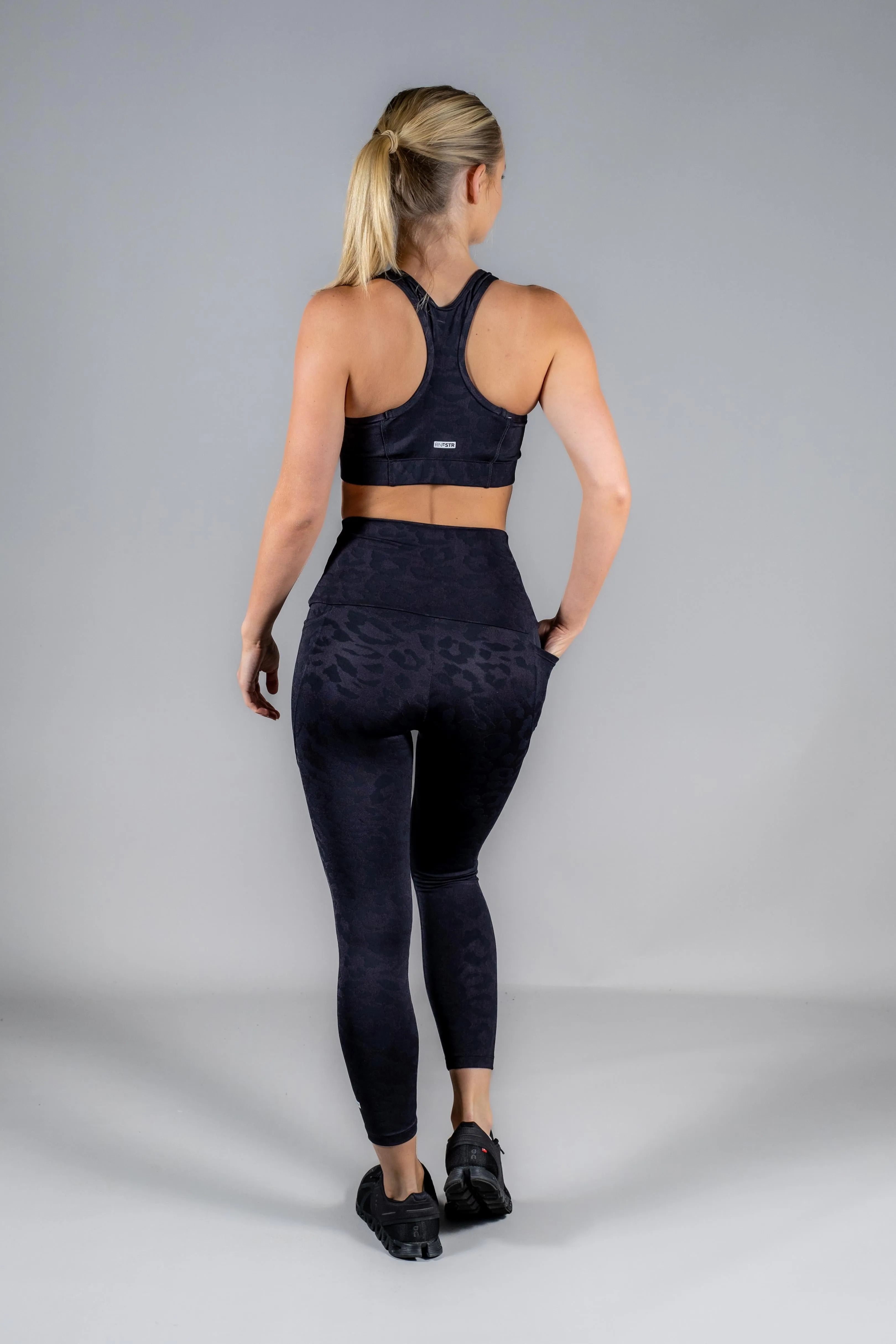 High Waist 7/8 - Unleashed Black