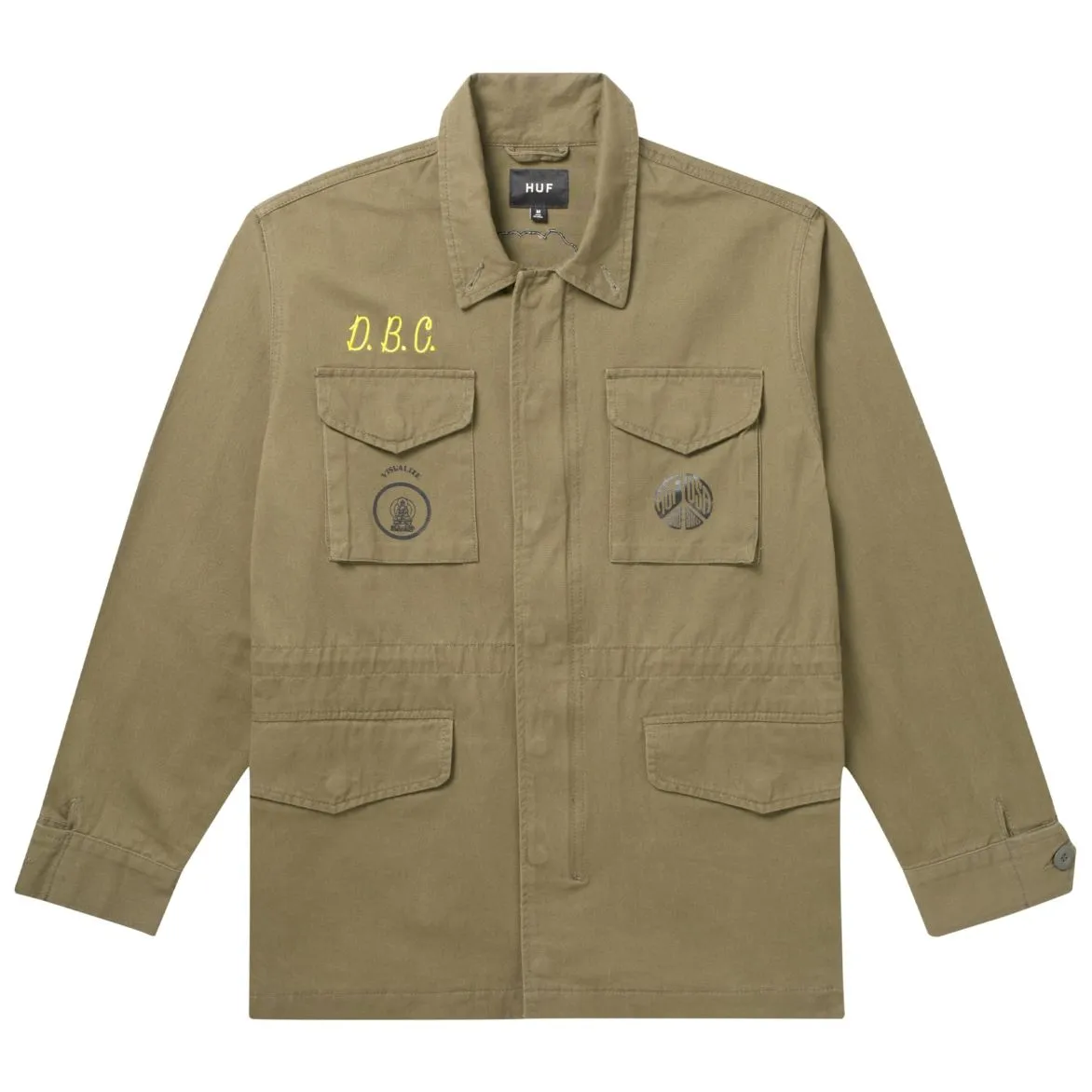 HUF X WOODSTOCK OBJECTOR M65 JACKET // OLIVE