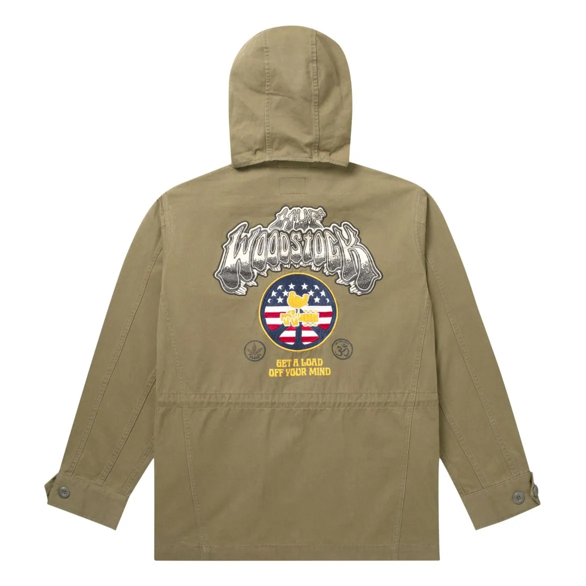 HUF X WOODSTOCK OBJECTOR M65 JACKET // OLIVE