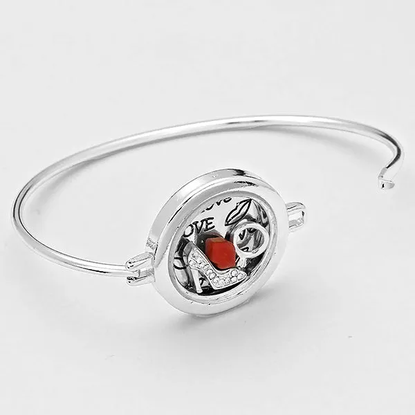 iLLASPARKZ Stiletto Charm Bangle Bracelet