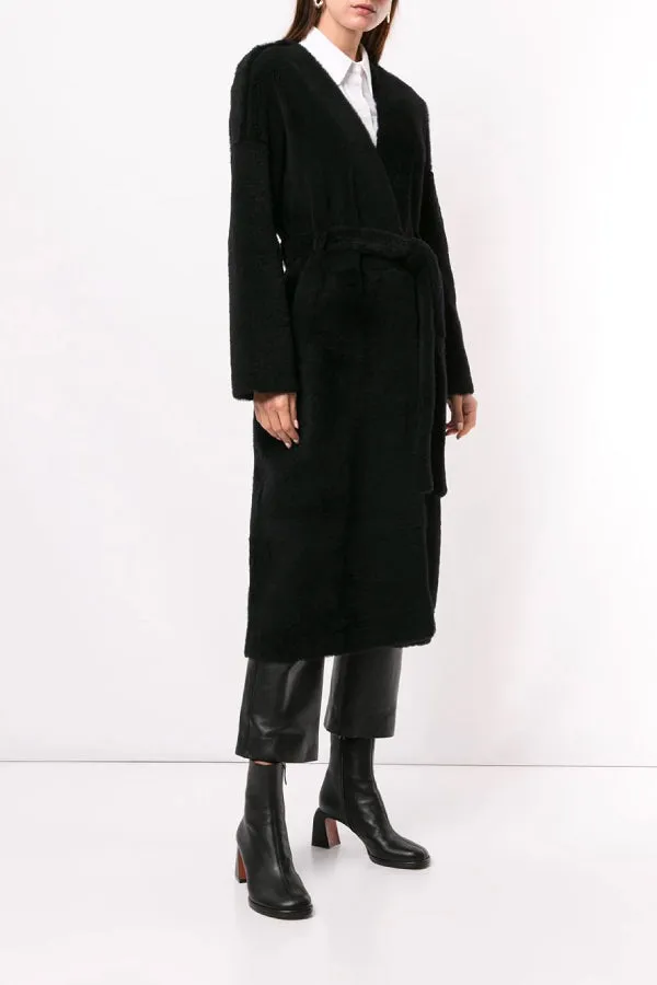 Ines Marechal Genie Belted Coat - Marine